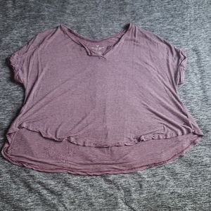 BOXY OVERSIZE STRIPE TEE SOFT AND SEXY